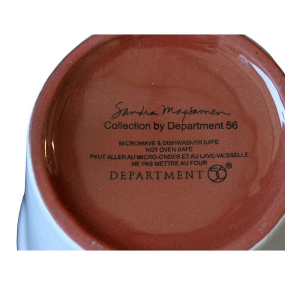 Dept 56 Sandra Magsamen Mug The Simplest Pleasures Are Life's Greatest Treasure - Picture 4 of 4